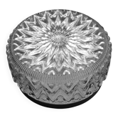 Plafonnier rond motif étoile seventies