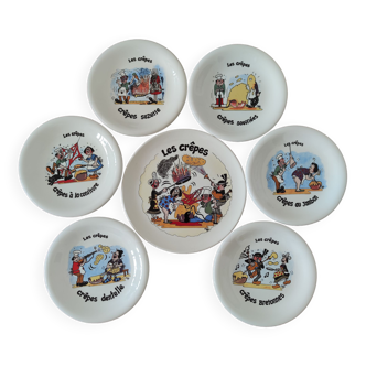 Dish Pancake plates décor Humorous