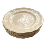 Lot of Sarreguemines plates