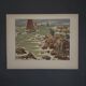 Lithograph by Henri Rivière The Wind of Noroît - The Seaweeds