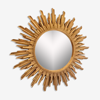 Gold color mirror