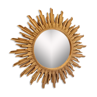 Gold color mirror