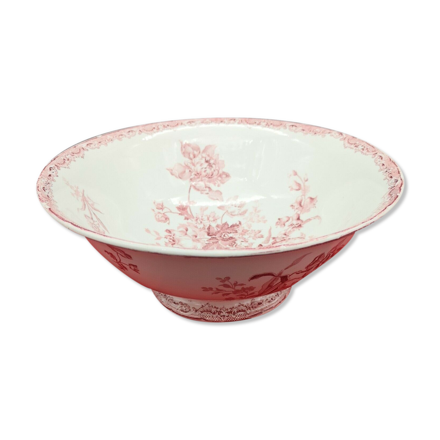 Salad bowl Sarreguemine model Fontanges