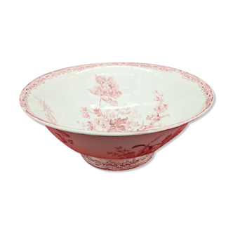 Salad bowl Sarreguemine model Fontanges