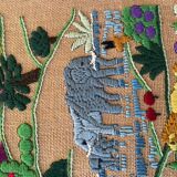 Broderie artisanale « Paradis terrestre »