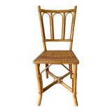 Rattan chair 60s-70s