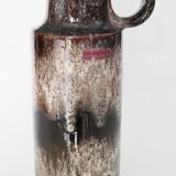 Modernist scroll vase by Scheurich Germany 1970