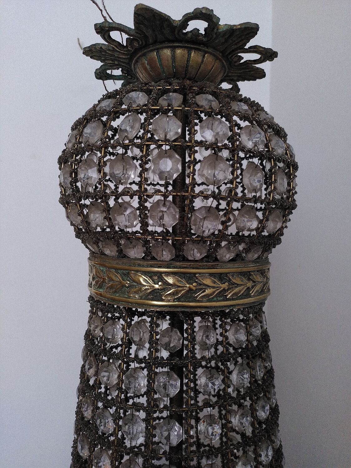 Hot air balloon chandelier