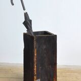 Primitive storage barrel/umbrella stand, circa 1900