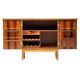 Meuble bar extensible "Times" de Torbjørn Afdal en bois de rose