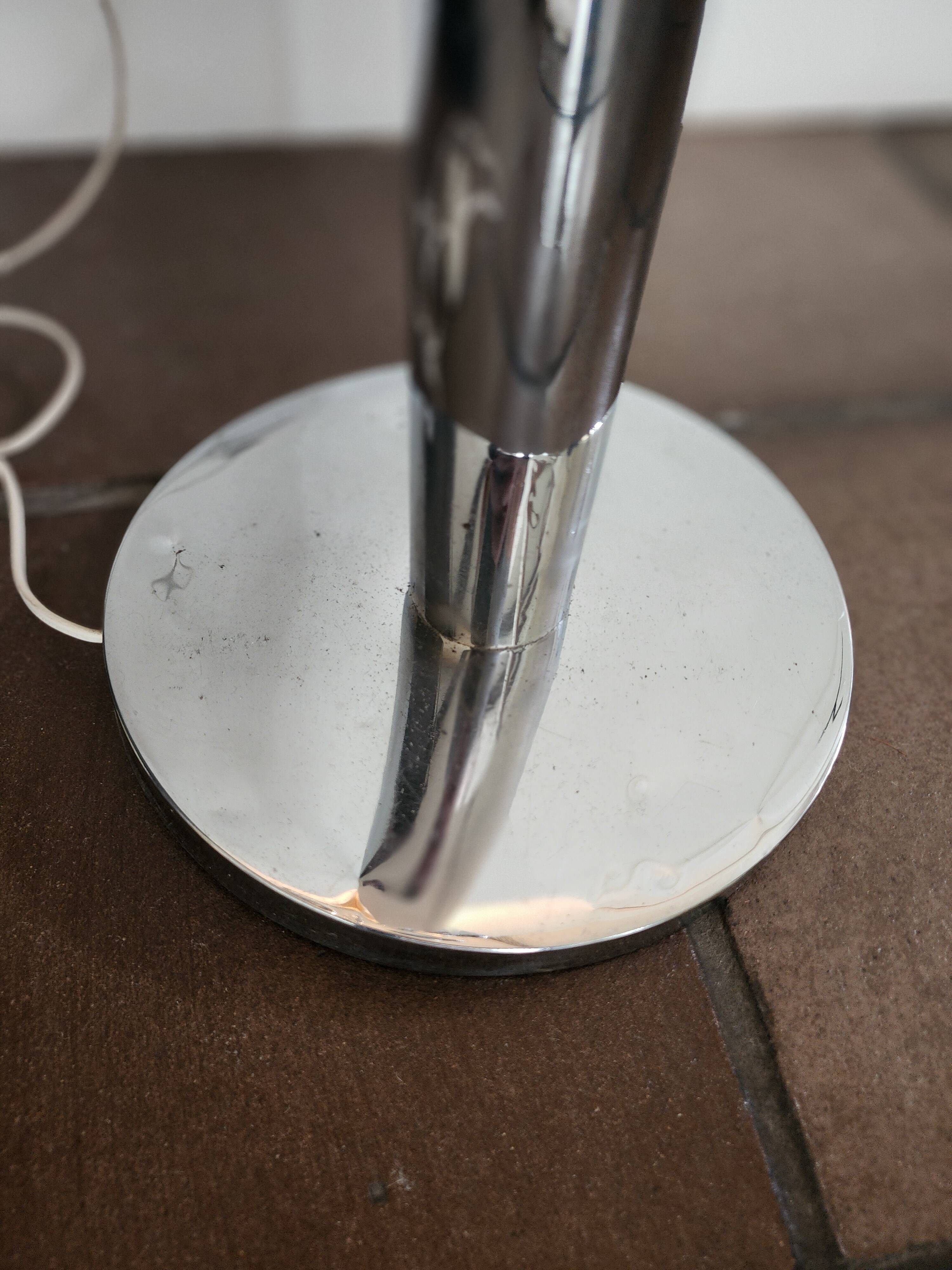 Pair of space age floor lamps