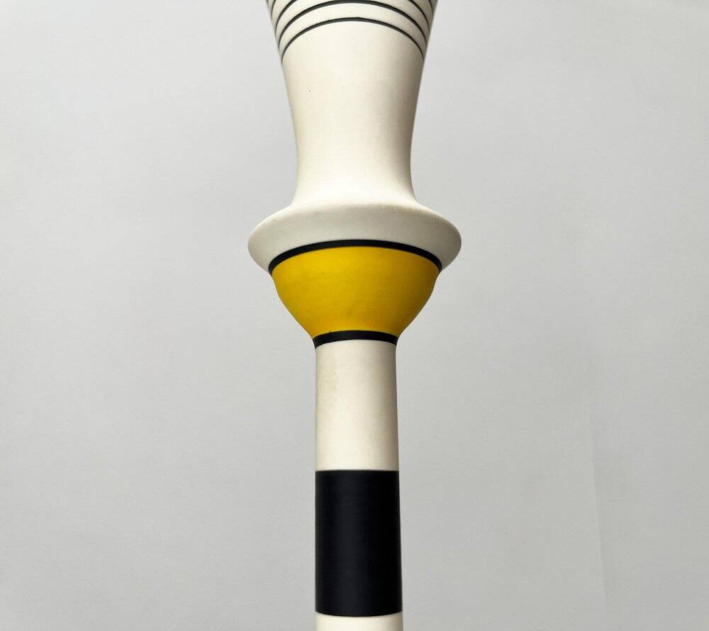 French vintage floor lamp by Olivier Villatte, 1980s.