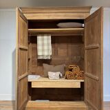 Solid oak wardrobe