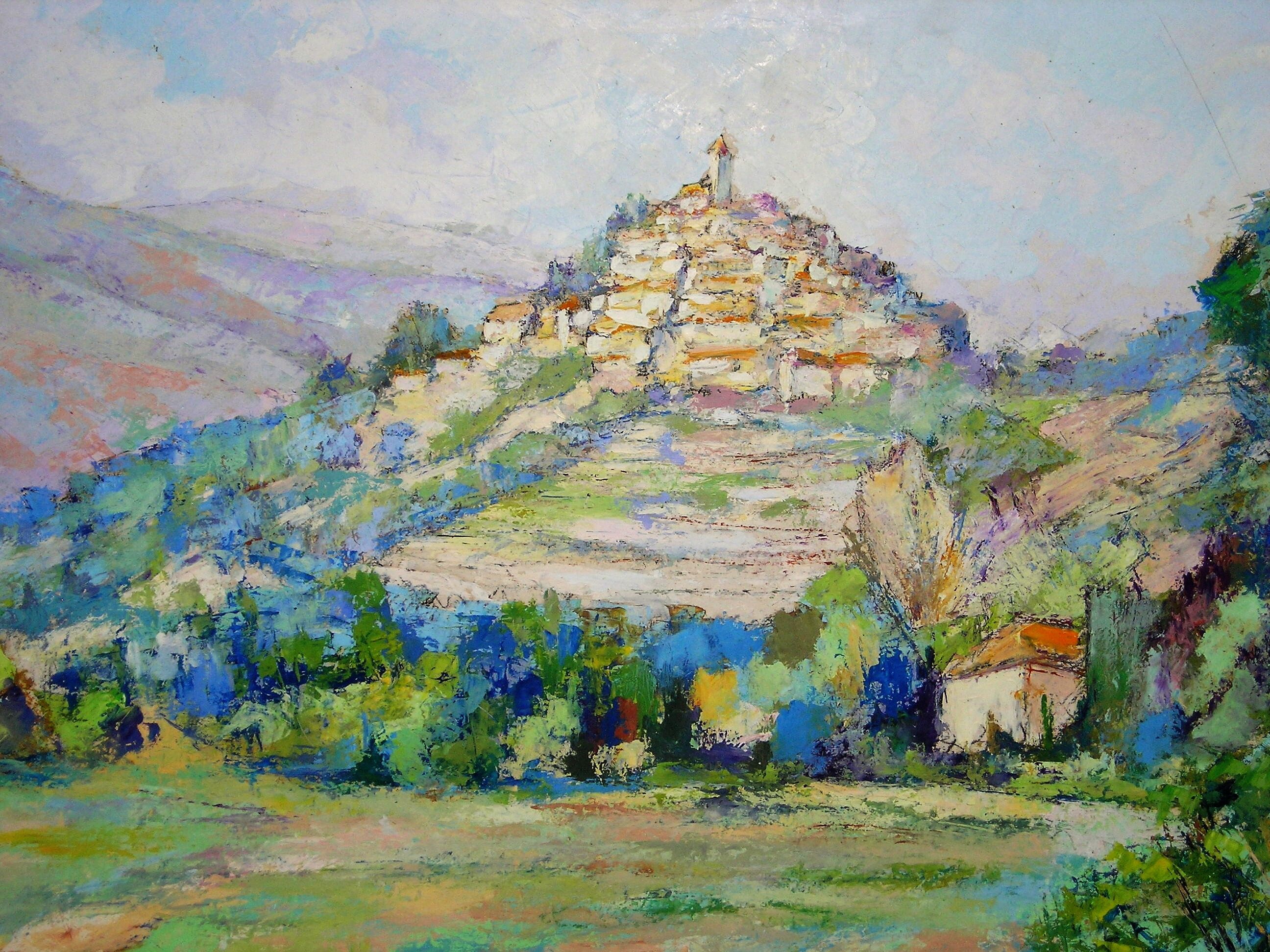 The high-perched village of Charles Belbeoc'h (1926- )