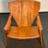 Teak Diz Arm Chair by Sergio Rodrigues