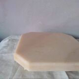 Pink marble table mat