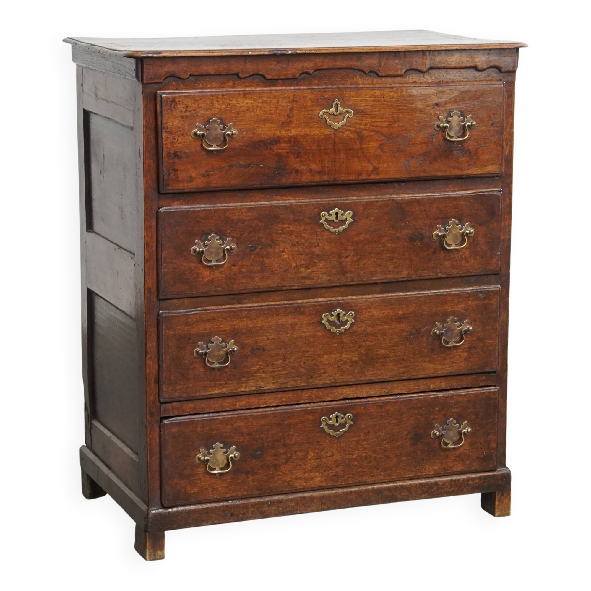 Antique English 18th Century Chest of Drawers with 5 Drawers