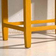 Antique painted pine kitchen table – Central Europe, circa 1920
