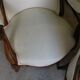 Pair of walnut armchairs mark from the 19th century