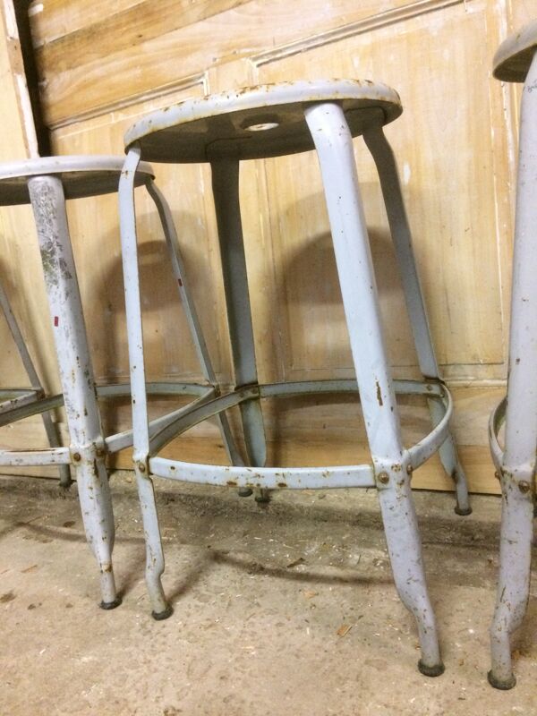 Tabourets vintages marque Nicolle