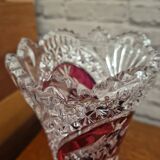 Vintage HOFBAUER crystal vase 60-70's