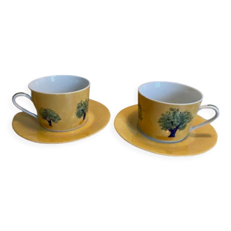 Pair of cups Guy Degrenne