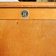 Storage cabinet for school map
