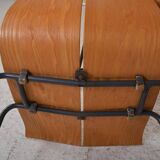 Set of 8 GA chairs by Hans Bellmann for Horgen-Glarus, Switzerland, 1960s