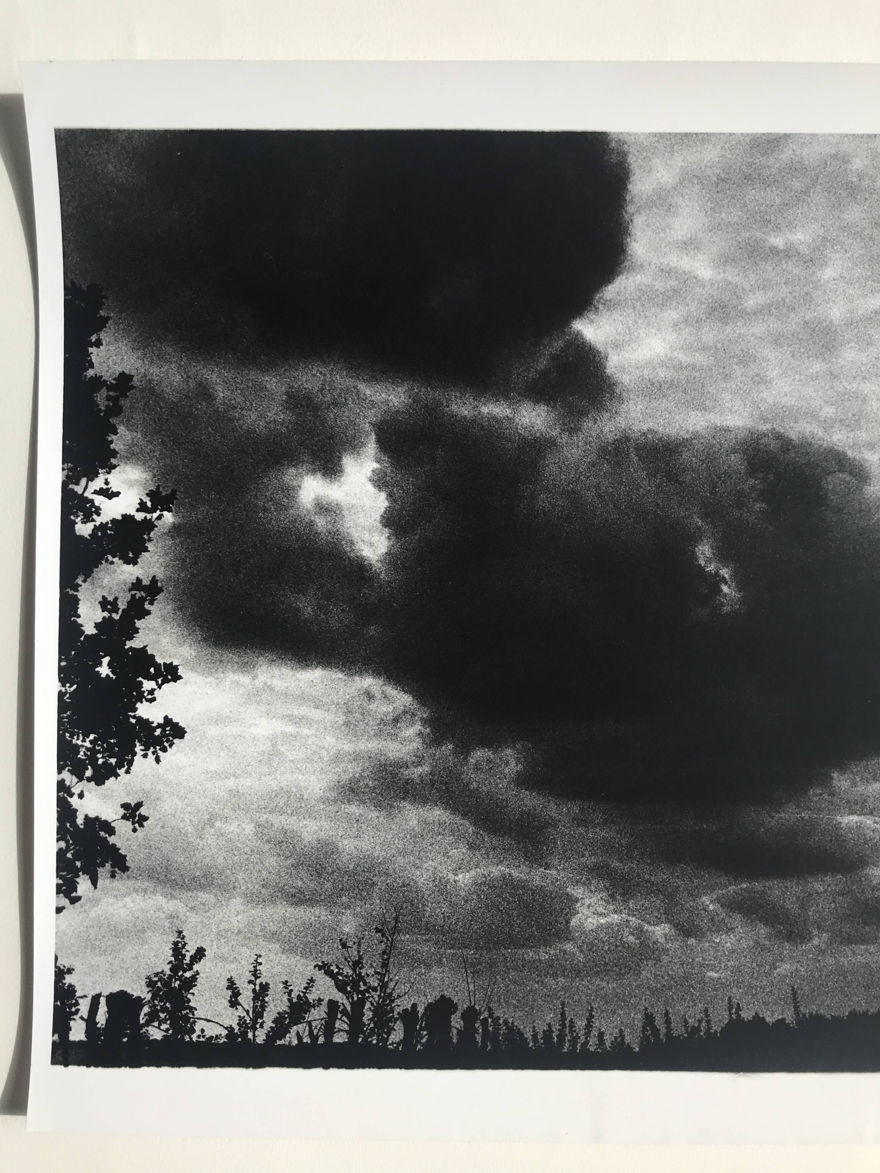 Rosine nusimovici, untitled (cloud i), c 1980. black and white silver print