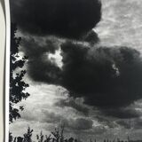 Rosine nusimovici, untitled (cloud i), c 1980. black and white silver print