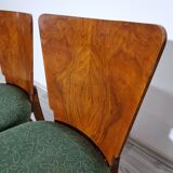 Dining chairs by Jindrich Halabala