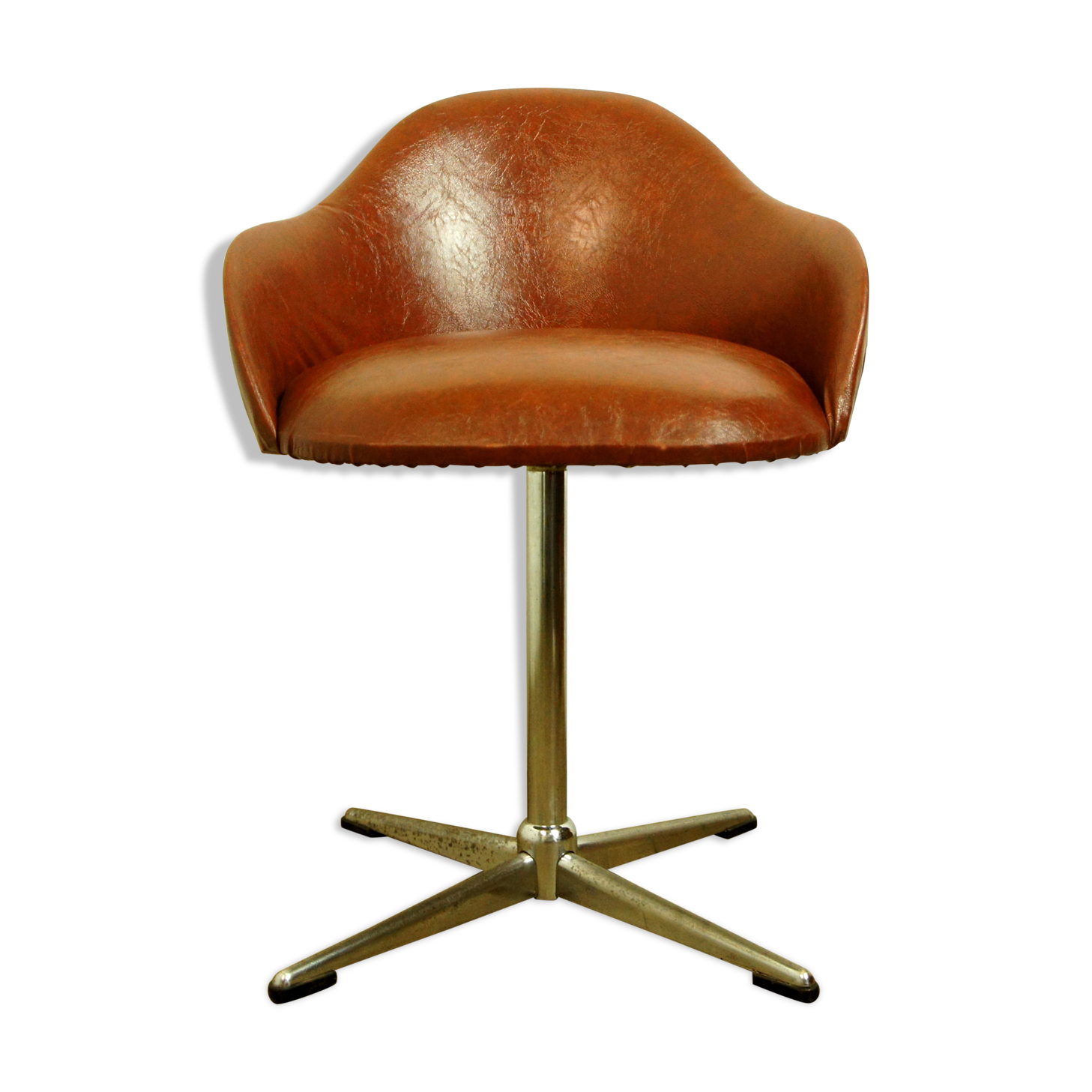 60s swivel "shell" chair