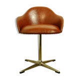 60s swivel "shell" chair