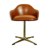 60s swivel "shell" chair