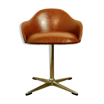 60s swivel "shell" chair