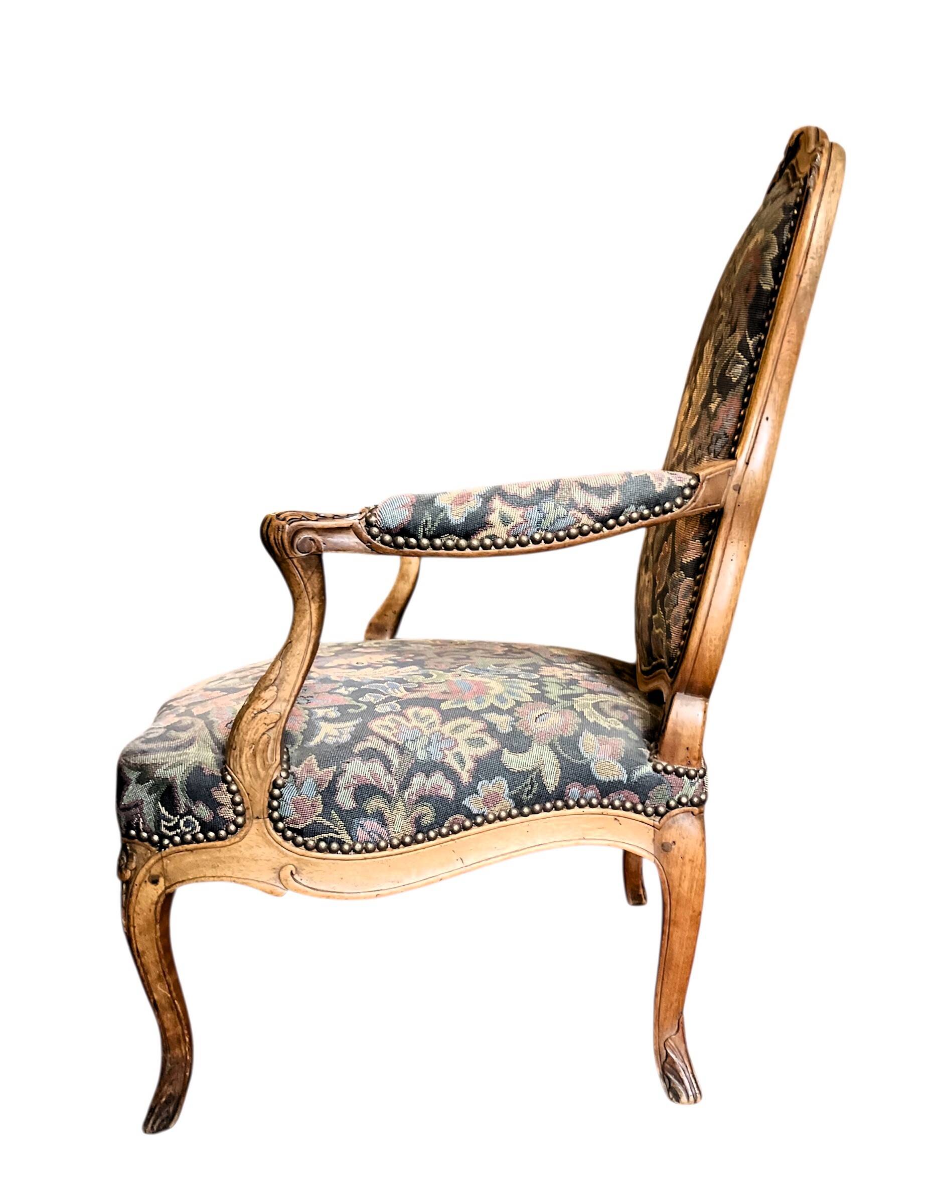 Queen's armchair from the Louis XV period