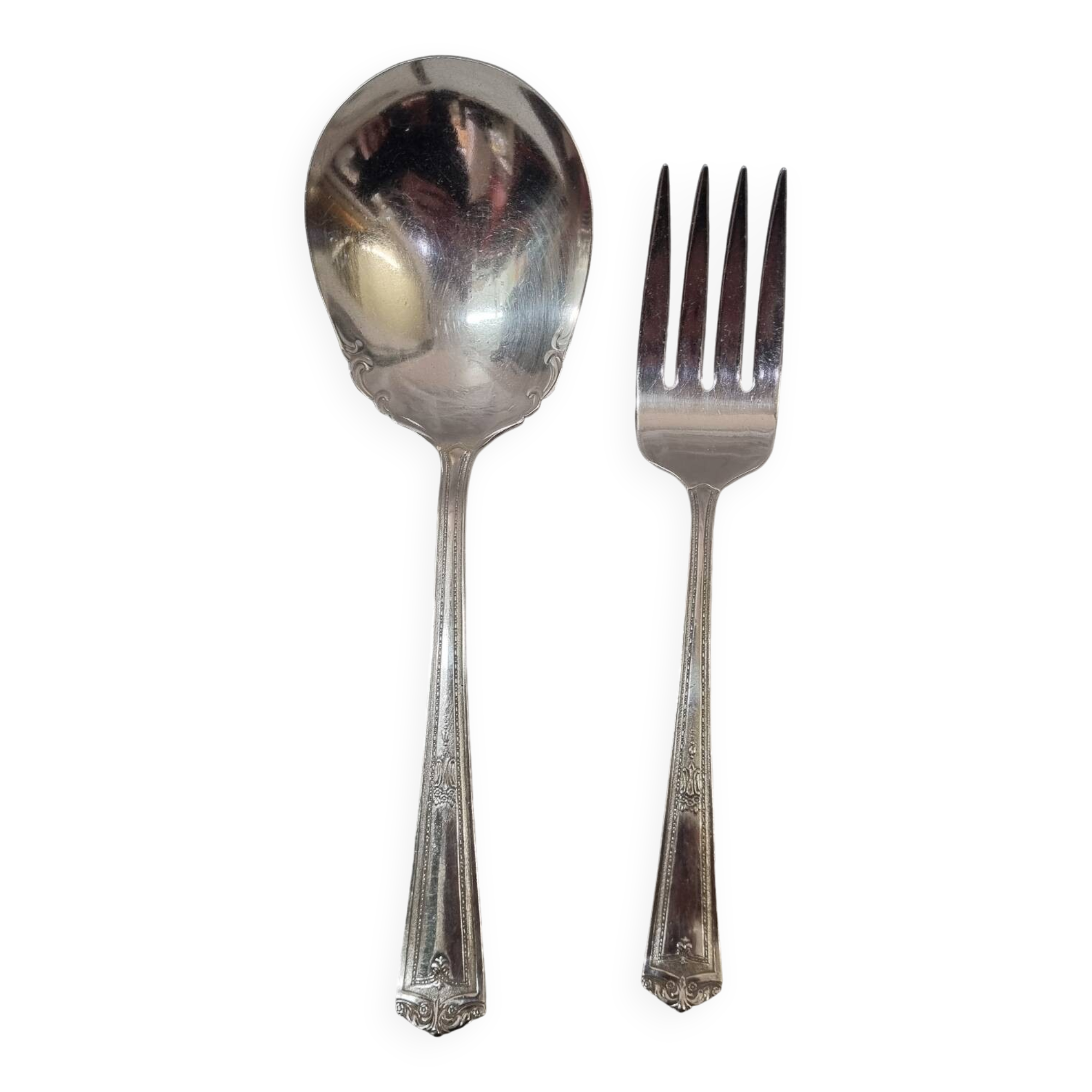 Fish cutlery English goldsmithery