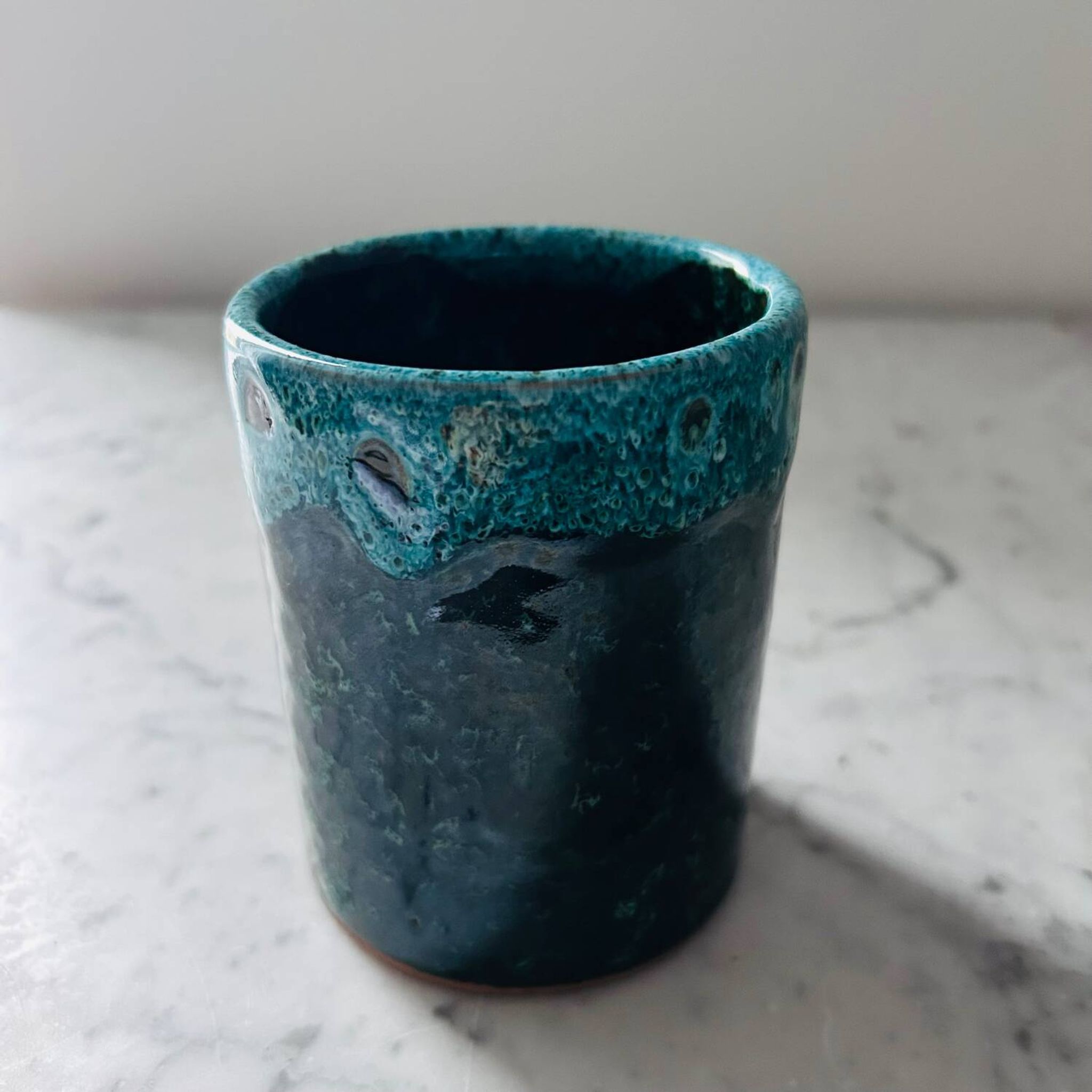 Pot cylindre émeraude 