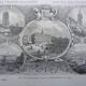 Les principales villes du Nord, gravure vintage, imprimée en 1883.
