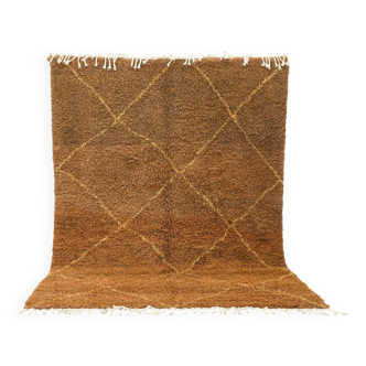 Handmade Moroccan rug, natural wool, 2.5x1.5 m.