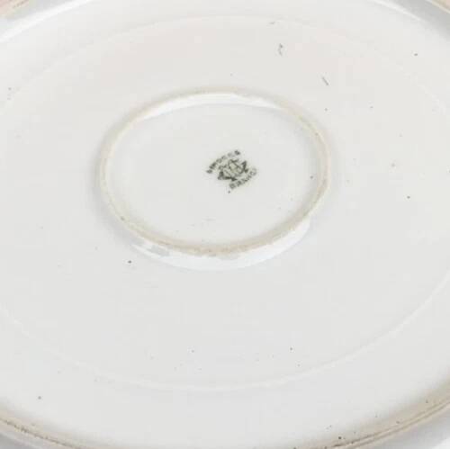 Art Deco 1920s Limoges Porcelain Plate MG (Mavaleix and Granger)