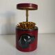 Porte-cigarettes vintage 1960 Longchamp cuir cheval - 11 x 10 cm