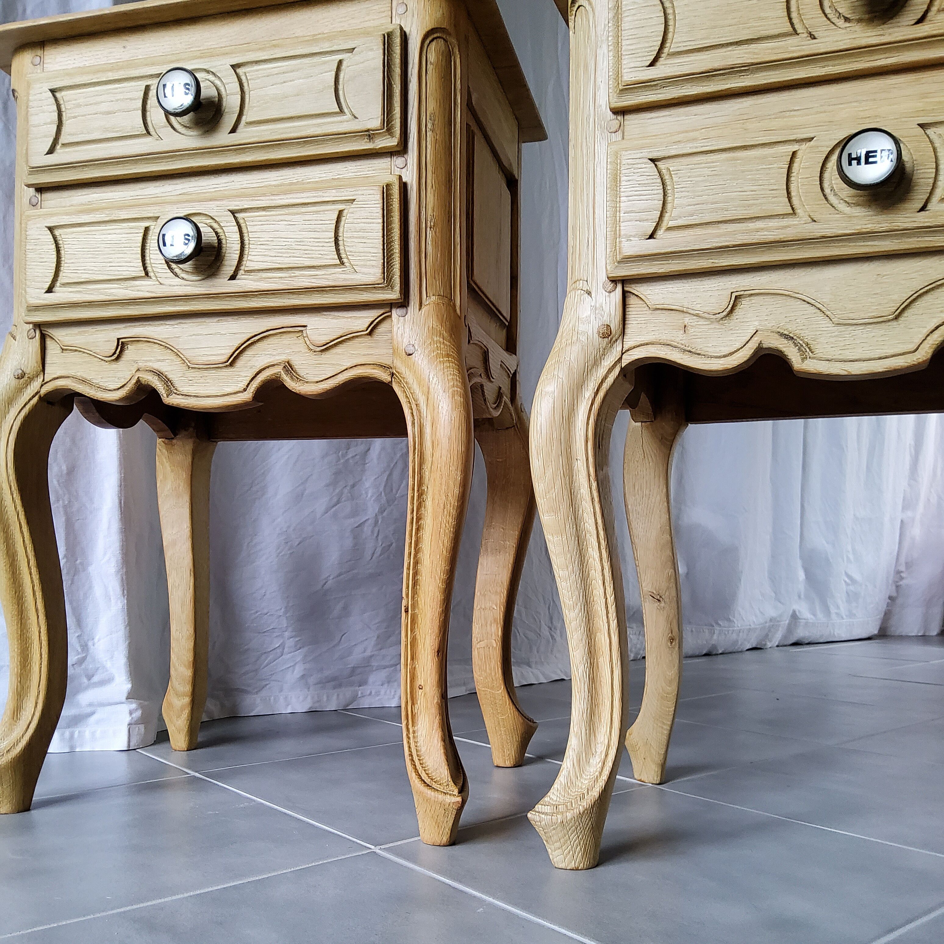 Pair of bedside tables