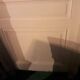 Old Haussmannian door 83x219.5cm with glazed transom frame.