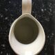 Broc in white fire porcelain with large spout