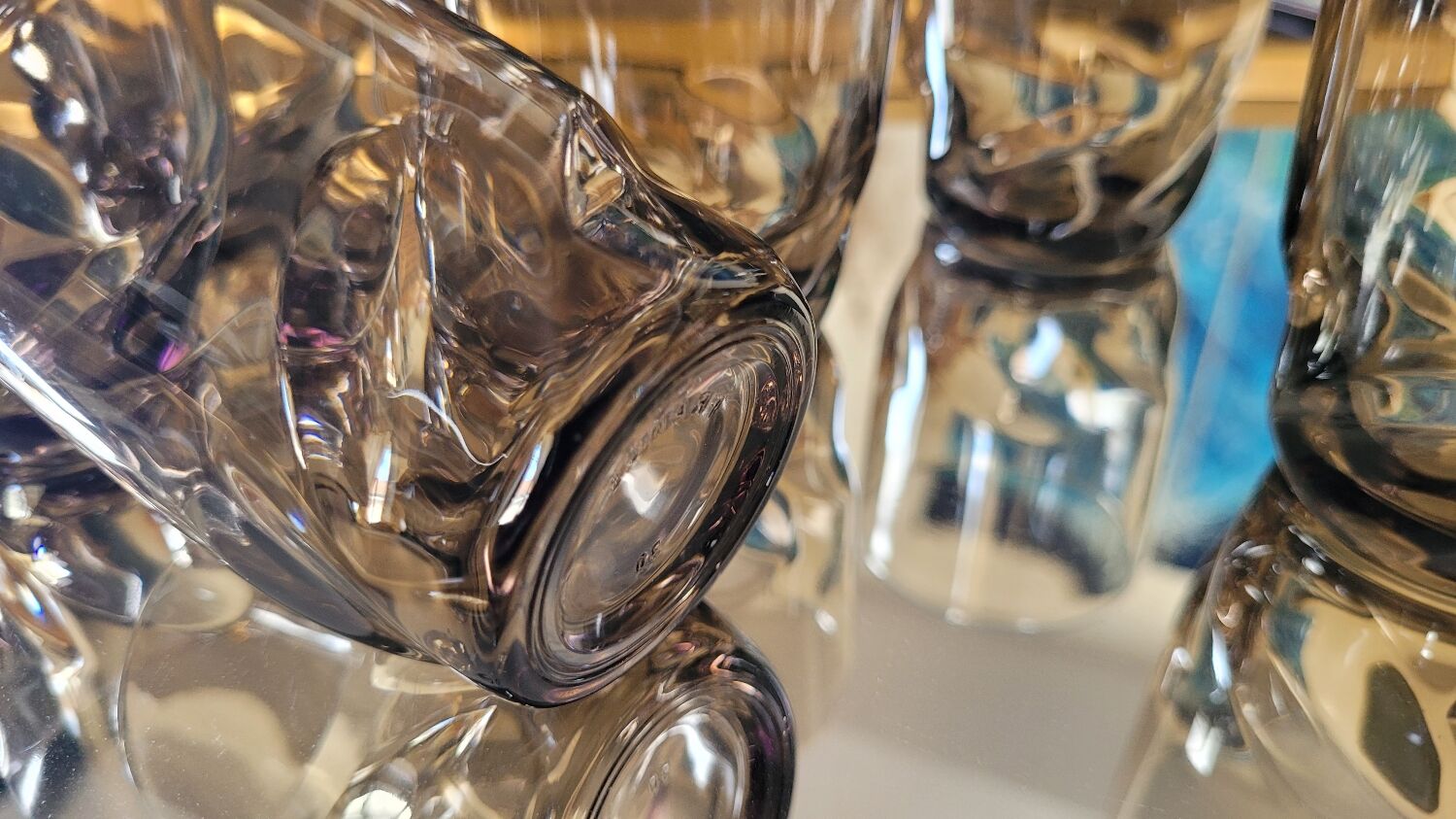 Verres à eau 80's