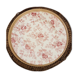 English plates earthenware ironstone rose floral pattern
