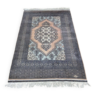 Tapis pakistanais en laine fait main - 2m04 x 1m21