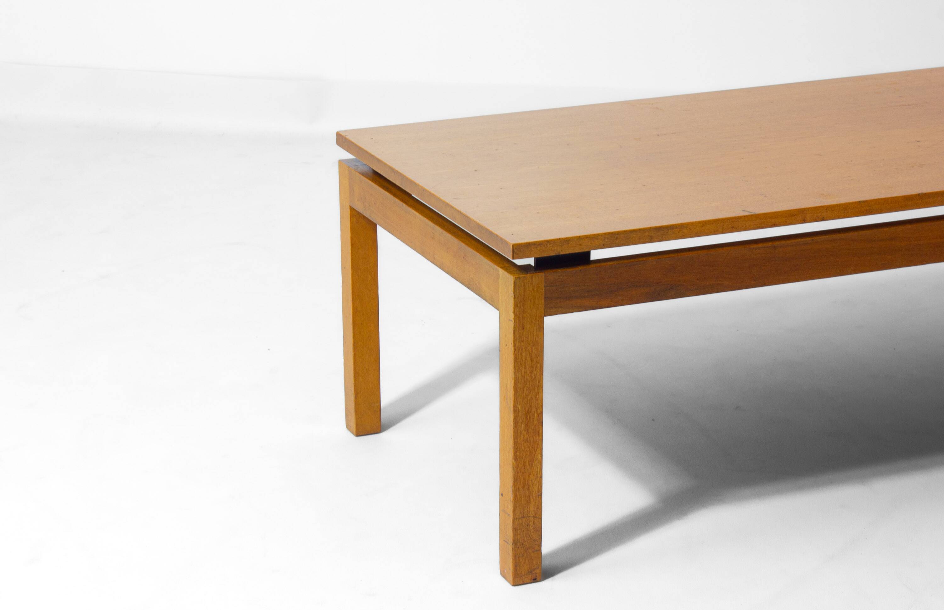 Floating 'Abstracta' coffee table by Jos de Mey for Van Den Berghe-Pauvers