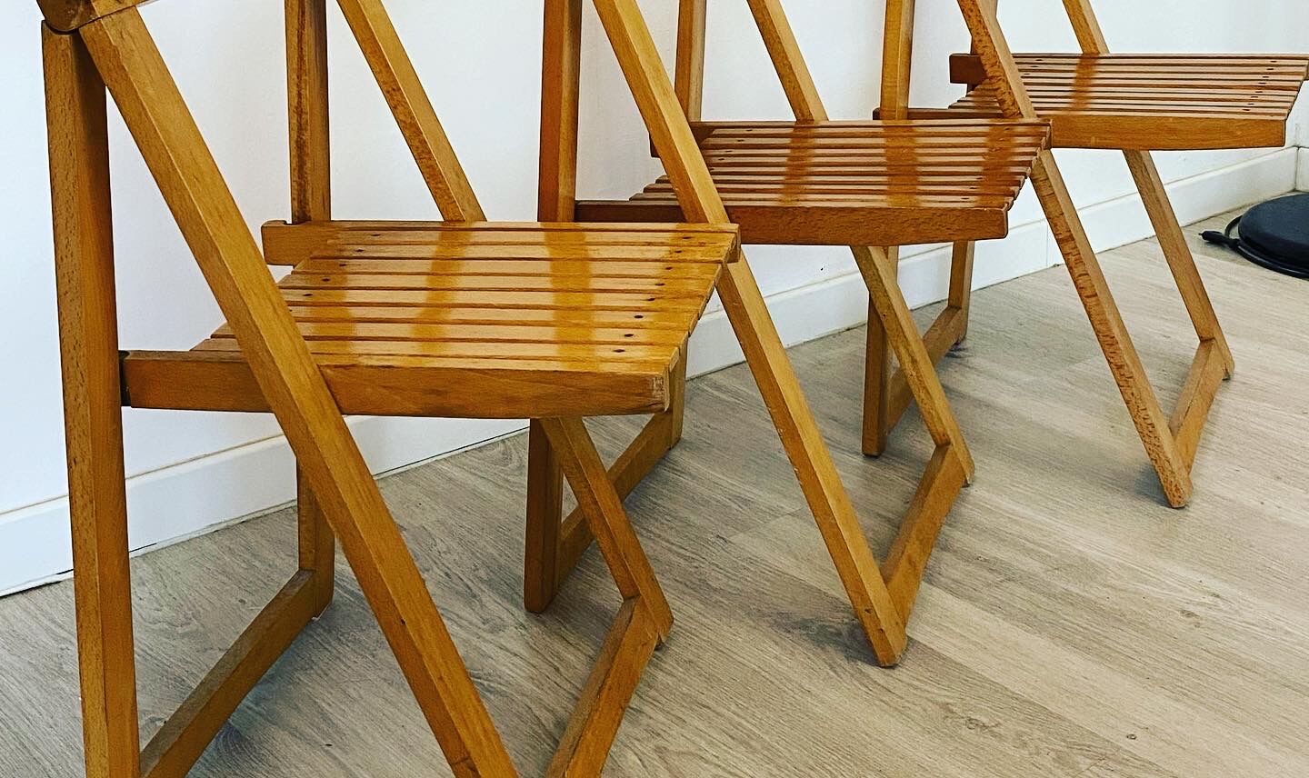 Chaises pliantes Aldo JACOBER